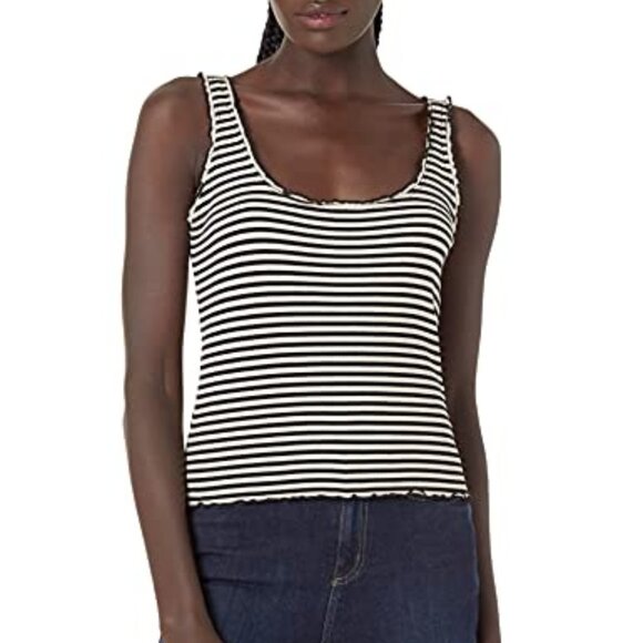 Steve Madden Apparel Women's Sunday TOP, Black - Picture 1 of 1